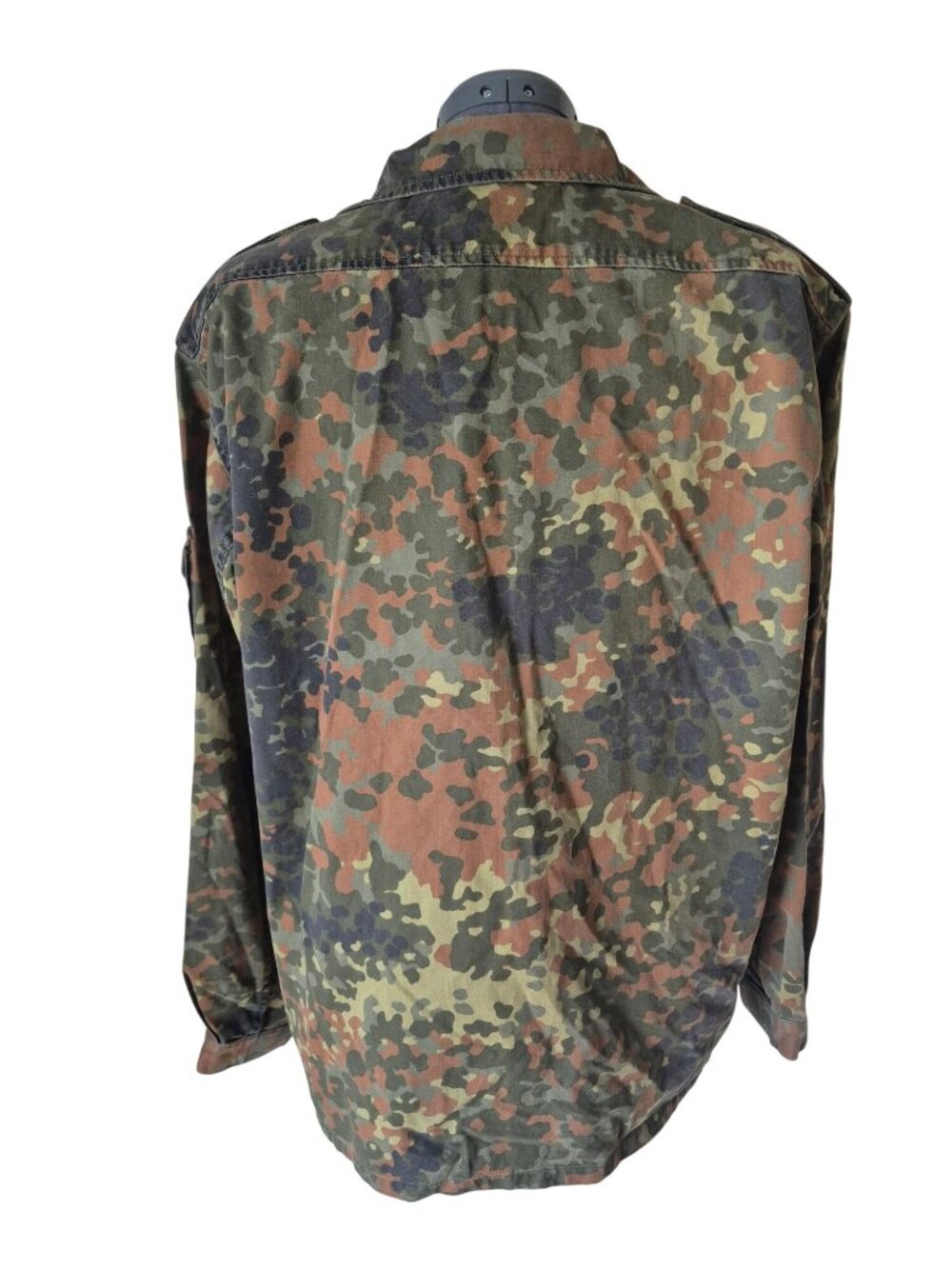 Vintage German Military Flecktarn Camo Jacket 1996 Size Gr. Nr. 9 - Picture 4 of 7